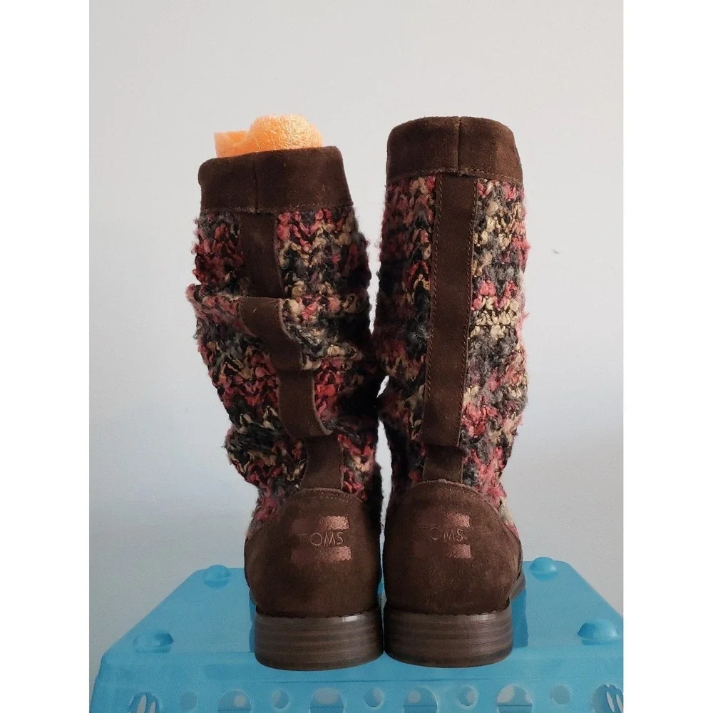 Tom Womans  Calf Boots Size 7‎